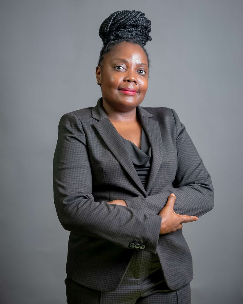 Portrait of Cilla Chiteula, Head of Claims, Hollard Holdings Zambia