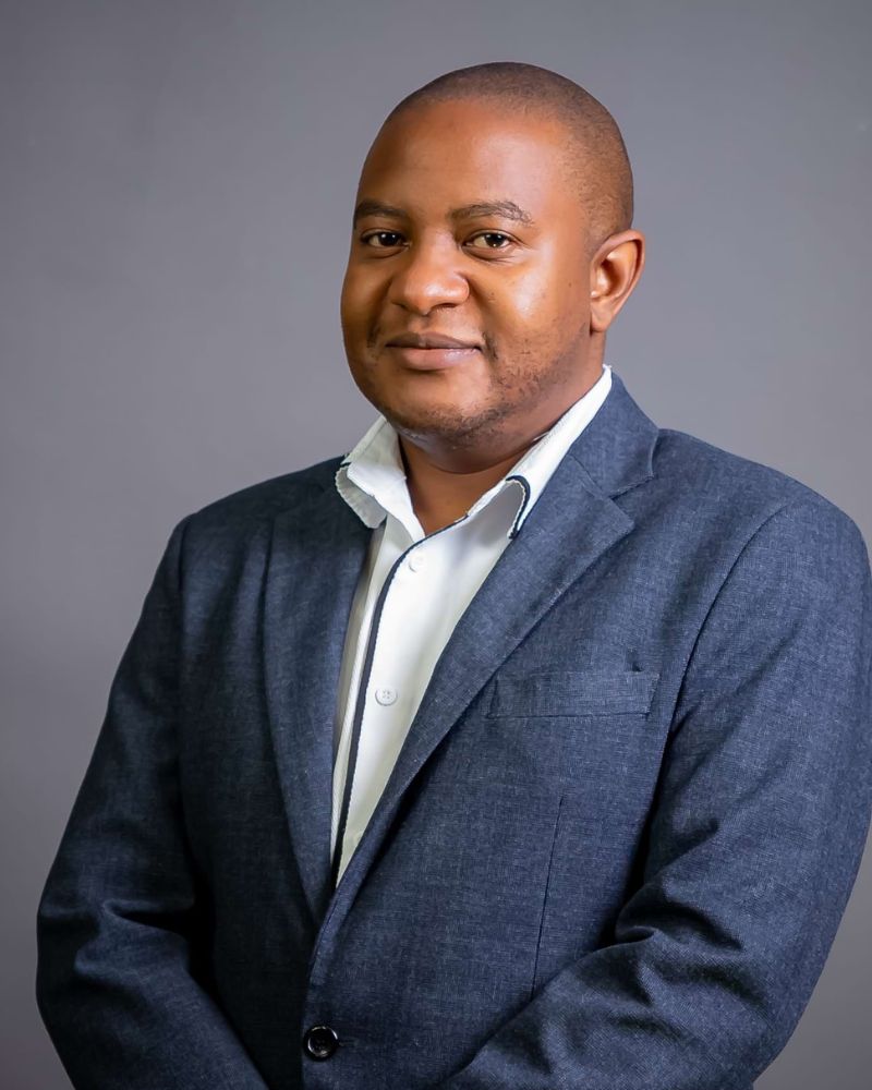 Portrait of Foster Moyo, Head of Operations, Hollard Holdings Zambia